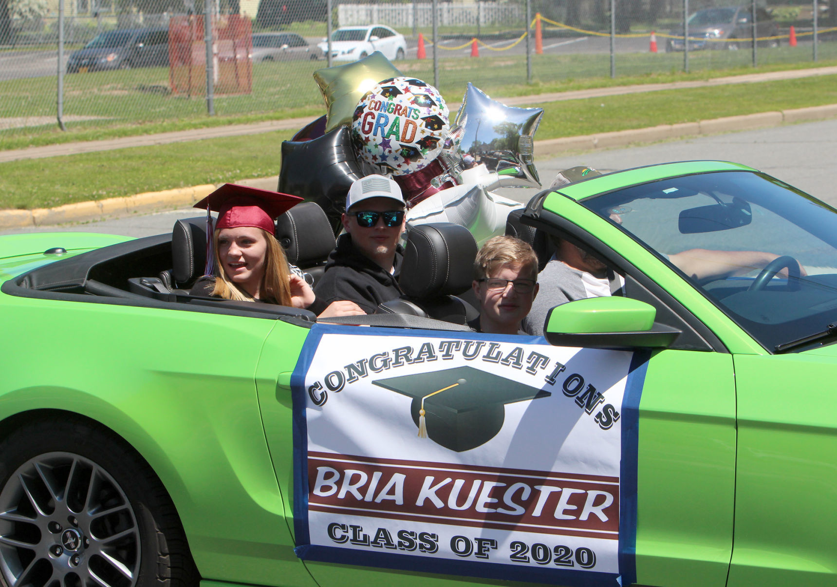 Menomonie High School Graduation Parade 5-31-20
